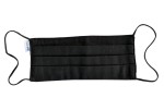 Maseczka/Maska ochronna bawełniana z gumką - czarna
