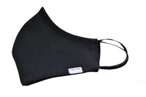 Maseczka profilowana Ag+SilverPro - czarna 