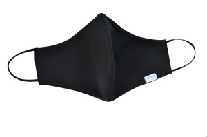 Maseczka profilowana Ag+SilverPro - czarna 