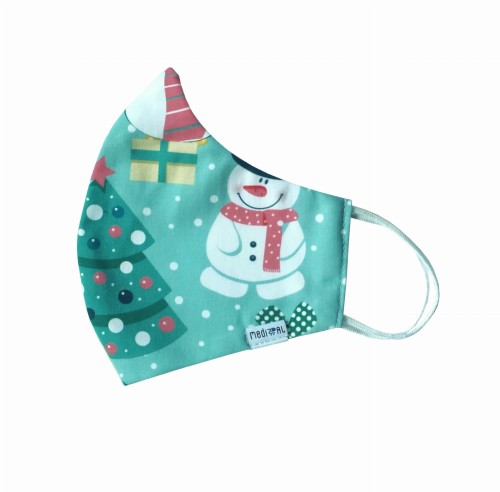 Maseczka ochronna profilowana - świąteczna drużyna 