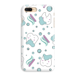 Etui na telefon Clear - wzór zdrowe ząbki