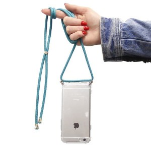 Etui ze sznurkiem na telefon - zdrowe ząbki
