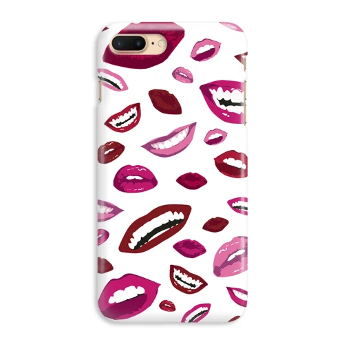 Etui na telefon Clear - wzór zdrowy uśmiech