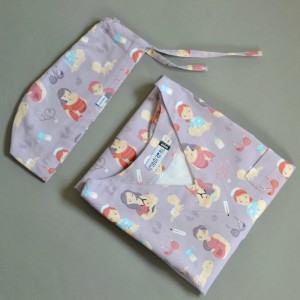 Bluza medyczna Papilio Premium fioletowa - położnictwo