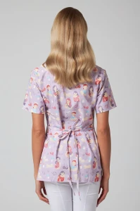 Bluza medyczna Papilio Premium fioletowa - położnictwo