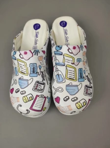 Air Clogs buty medyczne ze wzorem - medycyna