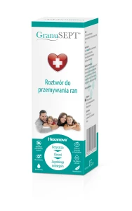 Granusept Roztwór do przemywania ran - 60 ml