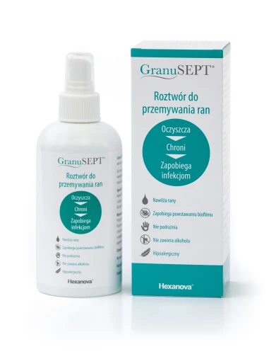 Granusept  Roztwór do przemywania ran 250 ml