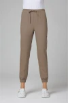 Spodnie damskie joggery LuXmi -  Wiedeńskie Cappuccino