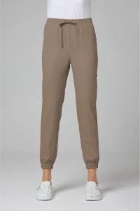 Spodnie damskie joggery LuXmi -  Wiedeńskie Cappuccino