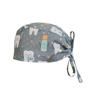 Czepek medyczny Premium z troczkami - Dentalove