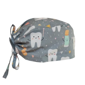 Czepek medyczny Premium z troczkami - Dentalove