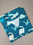 Bluza medyczna męska Premium - dinozaury