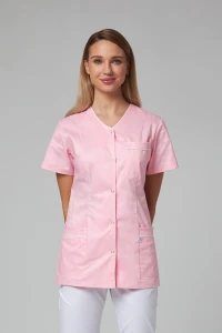 Żakiet medyczny Iris PRIMA - kolor jasny róż