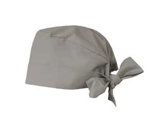 Czepek medyczny wiązany - ciemnoszary