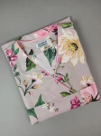 Bluza medyczna Flores - romantyczny ogród