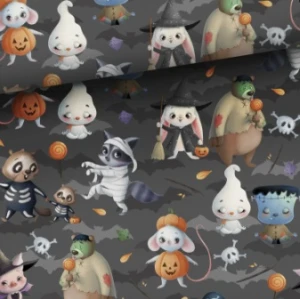 Bluza medyczna Papilio Premium - Halloween fun