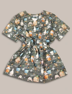 Bluza medyczna Papilio Premium - Halloween fun
